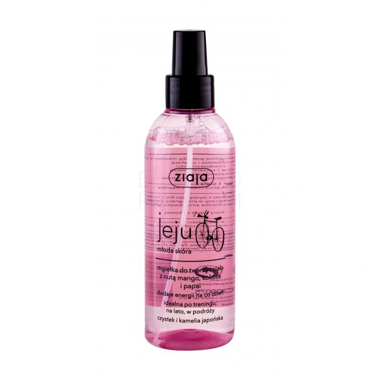 Ziaja Jeju Body and Face Mist Woda do ciała dla kobiet 200 ml