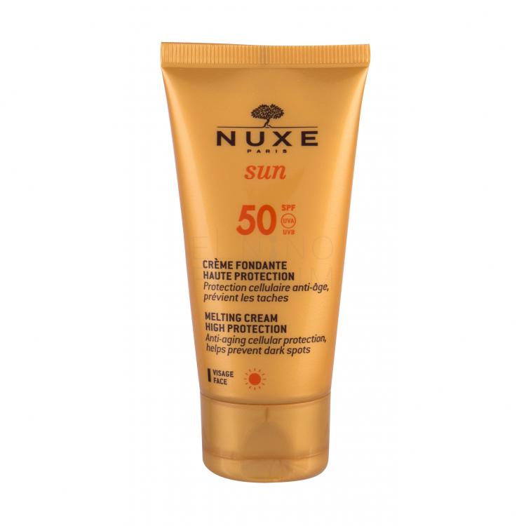 NUXE Sun Melting Cream SPF50 Preparat do opalania twarzy 50 ml