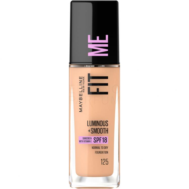 Maybelline Fit Me! SPF18 Podkład dla kobiet 30 ml Odcień 125 Nude Beige