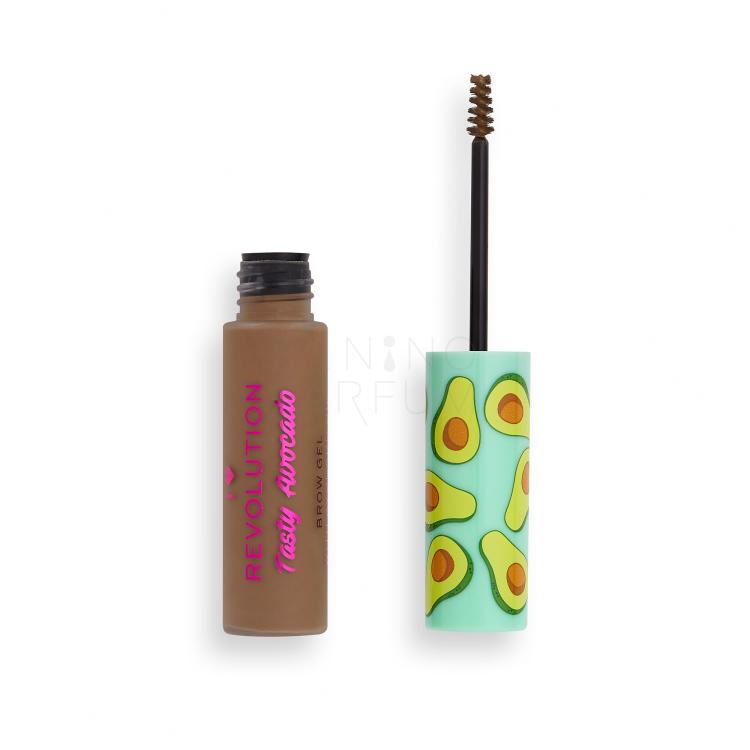 I Heart Revolution Tasty Avocado Brow Gel Tusz do brwi dla kobiet 6 ml Odcień Ash Brown