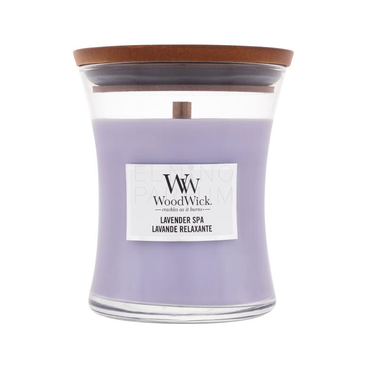 WoodWick Lavender Spa Świeczka zapachowa 275 g