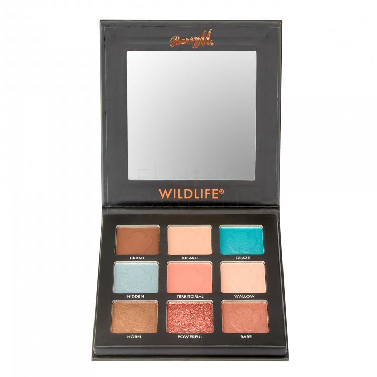 Barry M Eyeshadow Palette Wildlife® Cienie do powiek dla kobiet 12,6 g Odcień 4 Rhino