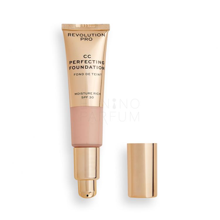 Makeup Revolution London Revolution PRO CC Perfecting SPF30 Podkład dla kobiet 26 ml Odcień F0.5