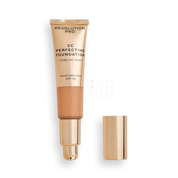 Makeup Revolution London Revolution PRO CC Perfecting Podkład dla kobiet 26 ml Odcień F5