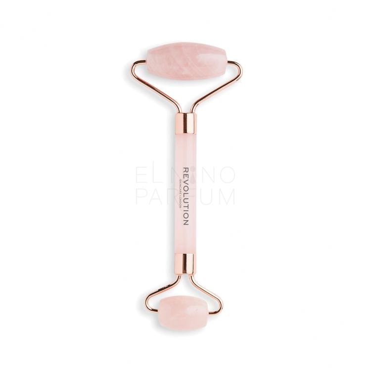 Revolution Skincare Roller Rose Quartz Facial Roller Rolka i kamień do masażu dla kobiet 1 szt