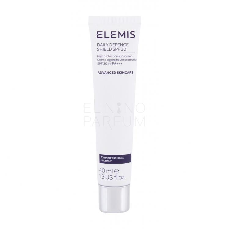 Elemis Advanced Skincare Daily Defence Shield SPF30 Preparat do opalania twarzy dla kobiet 40 ml