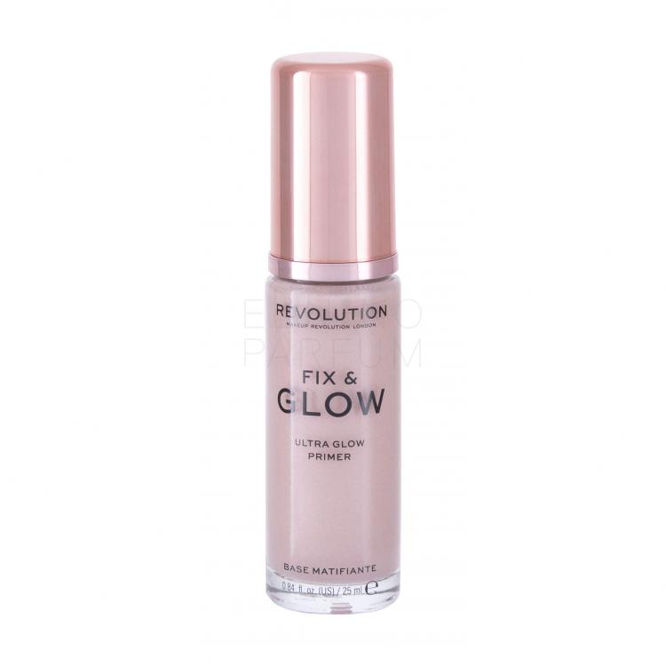 Makeup Revolution London Fix &amp; Glow Baza pod makijaż dla kobiet 25 ml