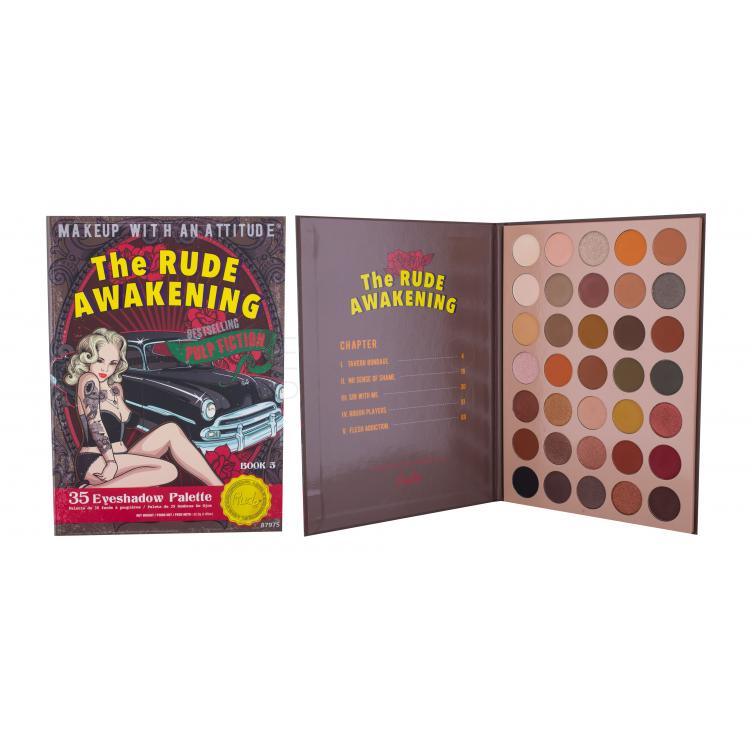 Rude Cosmetics The Rude Awakening Cienie do powiek dla kobiet 52,5 g