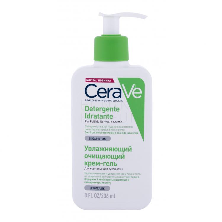 CeraVe Facial Cleansers Hydrating Emulsja do mycia dla kobiet 236 ml