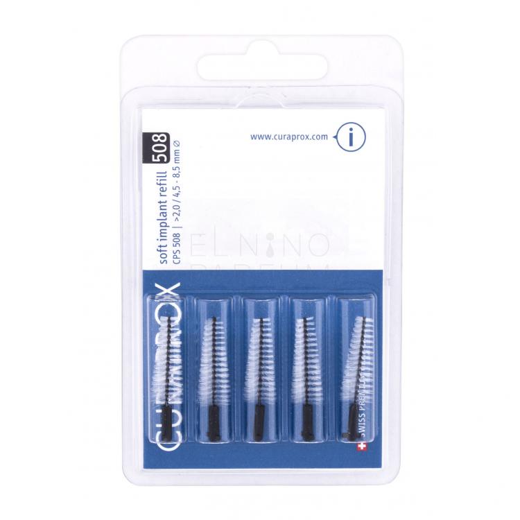 Curaprox Soft Implant Refill 2,0/4,5 - 8,5 mm Szczoteczka do przestrzeni międzyzębowych 5 szt