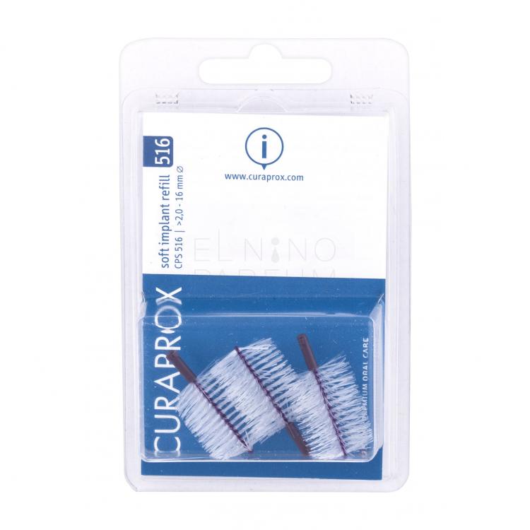 Curaprox Soft Implant Refill 2,0 - 16 mm Szczoteczka do przestrzeni międzyzębowych 3 szt