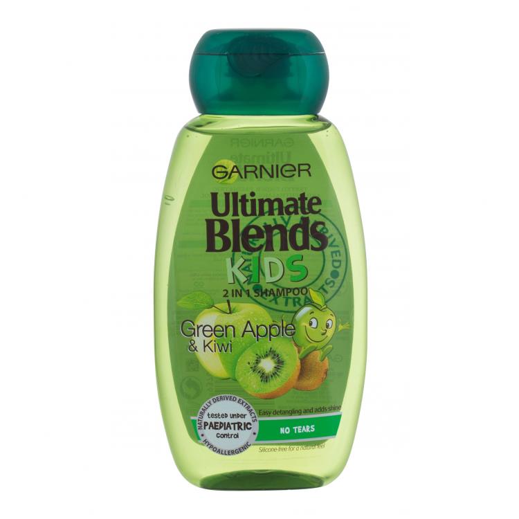 Garnier Ultimate Blends Kids Green Apple 2in1 Szampon do włosów dla dzieci 250 ml