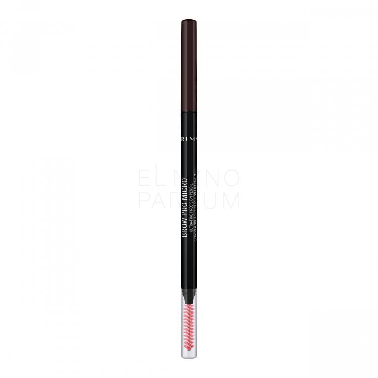 Rimmel London Brow Pro Micro Kredka do brwi dla kobiet 0,09 g Odcień 003 Dark Brown