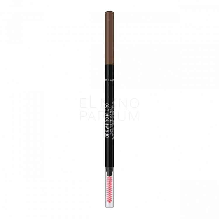 Rimmel London Brow Pro Micro Kredka do brwi dla kobiet 0,09 g Odcień 002 Soft Brown