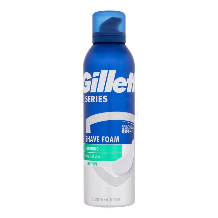 Gillette Series Sensitive Pianka do golenia dla mężczyzn 250 ml