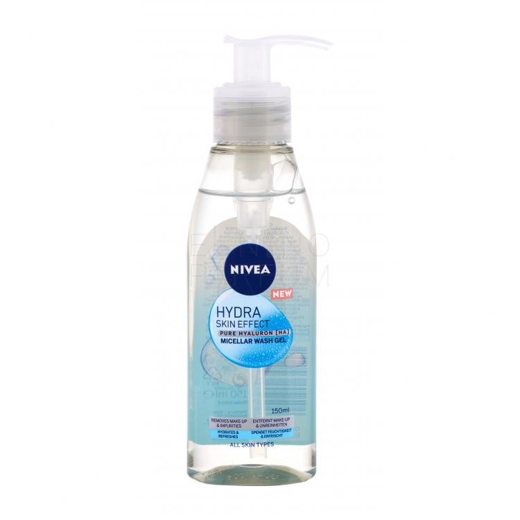 Nivea Hydra Skin Effect Micellar Żel oczyszczający dla kobiet 150 ml