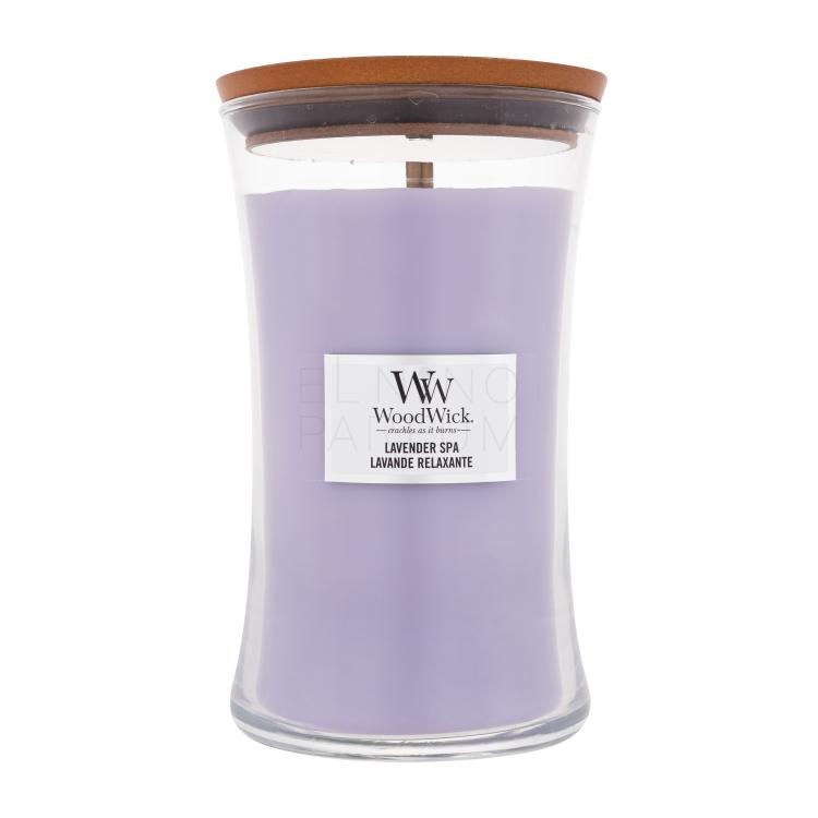 WoodWick Lavender Spa Świeczka zapachowa 610 g