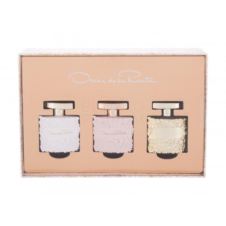 Oscar de la Renta Mini Set Zestaw Edp Bella Essence 5 ml + Edp Bella Rosa 5 ml + Edp Bella Blanca 5 ml