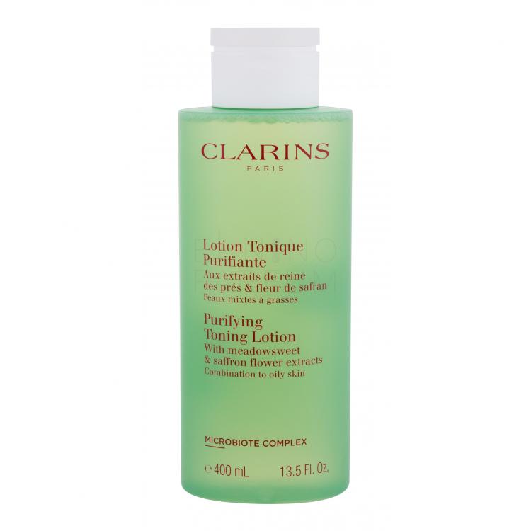 Clarins Purifying Toning Lotion Wody i spreje do twarzy dla kobiet 400 ml