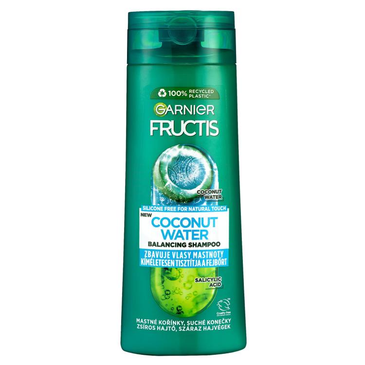 Garnier Fructis Coconut Water Szampon do włosów dla kobiet 250 ml