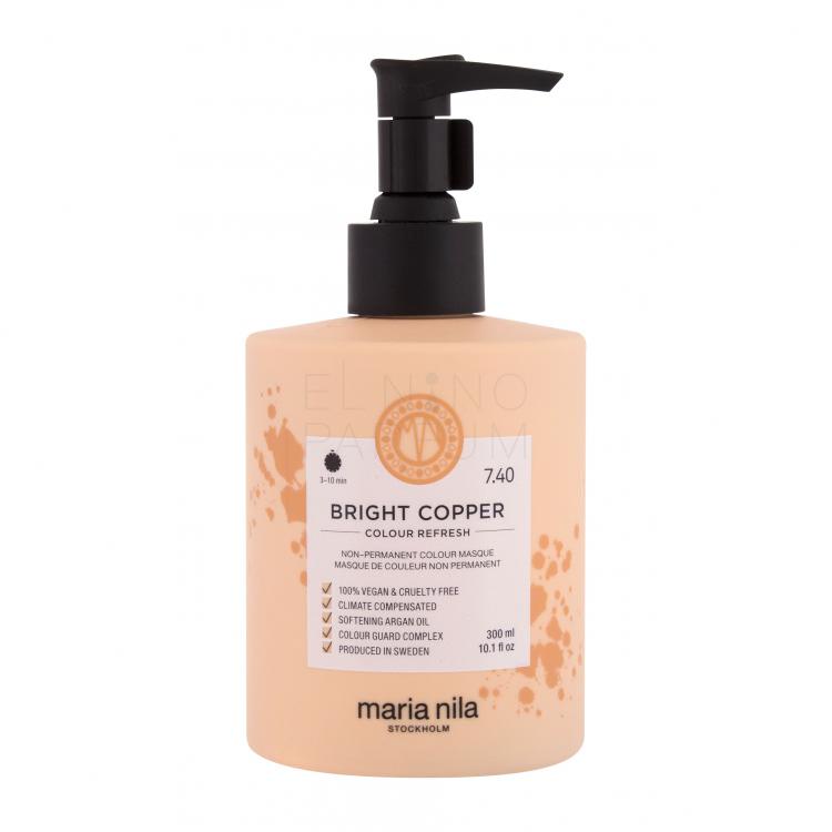 Maria Nila Colour Refresh Farba do włosów dla kobiet 300 ml Odcień 7,40 Bright Copper