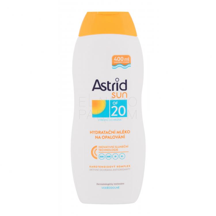 Astrid Sun Moisturizing Suncare Milk SPF20 Preparat do opalania ciała 400 ml