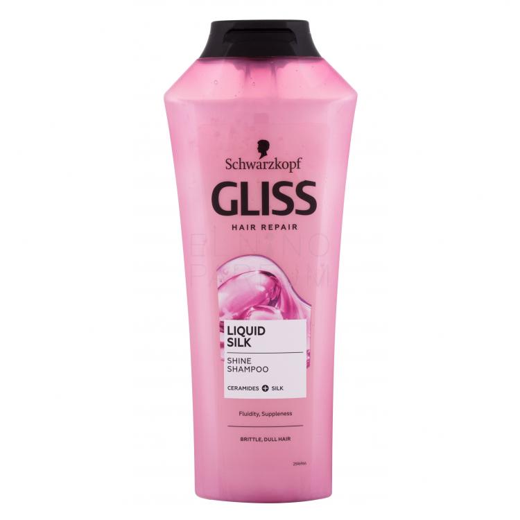 Schwarzkopf Gliss Liquid Silk Szampon do włosów dla kobiet 400 ml