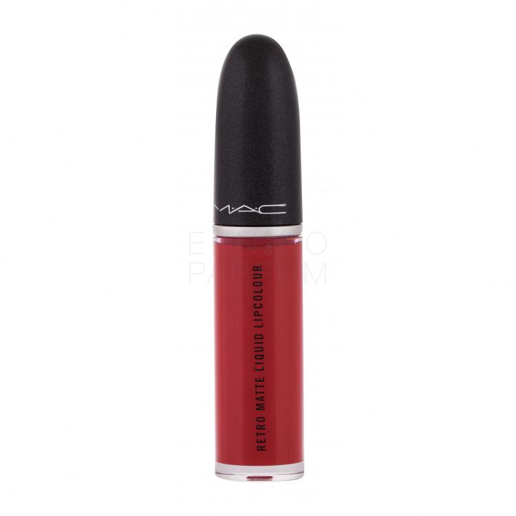 MAC Retro Matte Liquid Lipcolour Pomadka dla kobiet 5 ml Odcień 104 Fashion Legacy