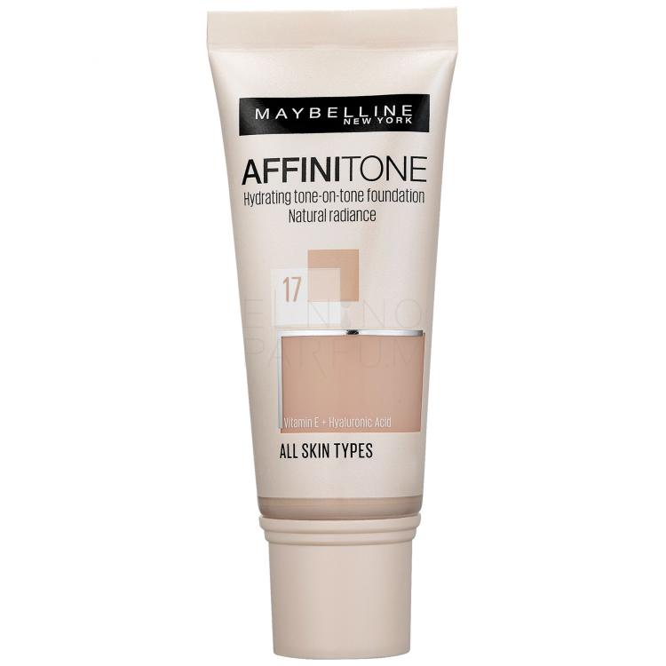 Maybelline Affinitone Podkład dla kobiet 30 ml Odcień 17 Rose Beige