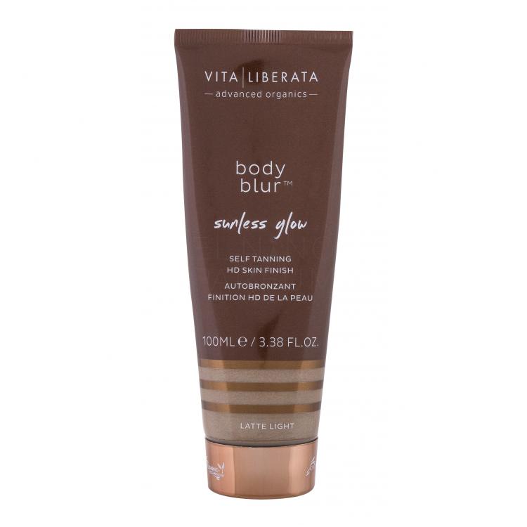 Vita Liberata Body Blur™ Sunless Glow Self Tanning HD Skin Finish Podkład dla kobiet 100 ml Odcień Latte Light