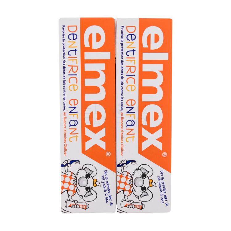 Elmex Kids Zestaw Pasta do zębów 2 x 50 ml