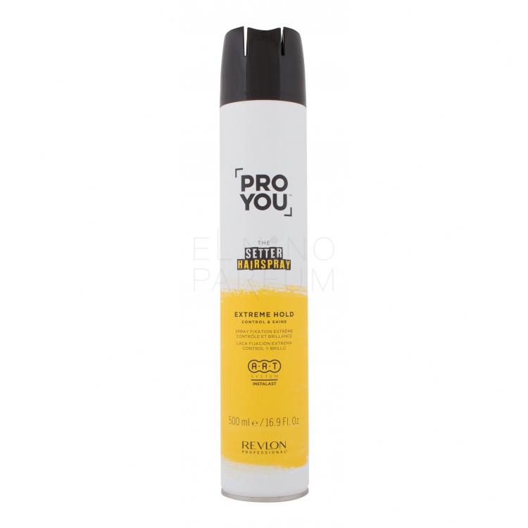 Revlon Professional ProYou The Setter Hairspray Extreme Hold Lakier do włosów dla kobiet 500 ml