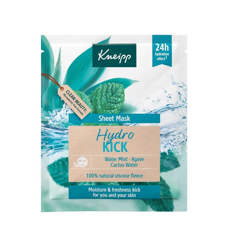 Kneipp Hydro Kick Maseczka do twarzy dla kobiet 1 szt