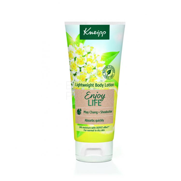 Kneipp Enjoy Life May Chang &amp; Sheabutter Mleczko do ciała dla kobiet 200 ml