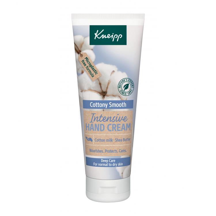 Kneipp Cottony Smooth Intensive Krem do rąk dla kobiet 75 ml