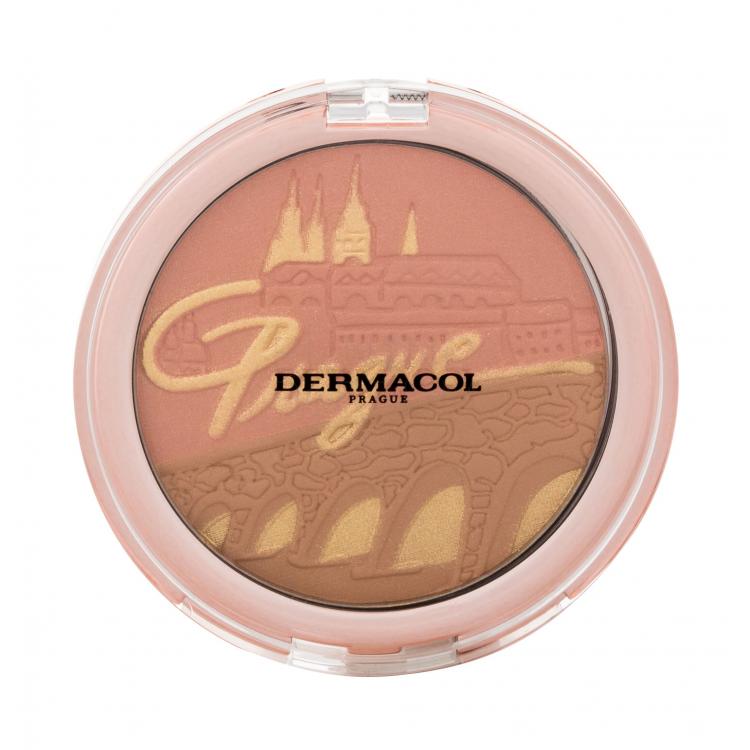 Dermacol Bronzing And Highlighting Powder With Blush Bronzer dla kobiet 10,5 g