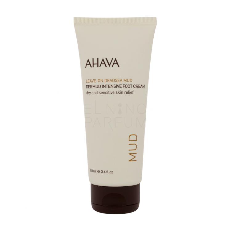 AHAVA Deadsea Mud Leave-On Deadsea Mud Krem do stóp dla kobiet 100 ml