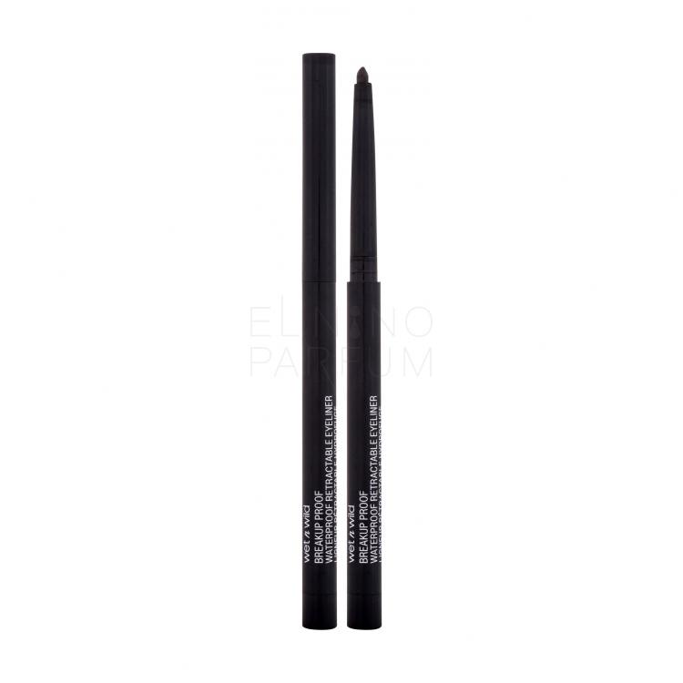 Wet n Wild Breakup Proof Waterproof Retractable Eyeliner Kredka do oczu dla kobiet 0,23 g Odcień Black