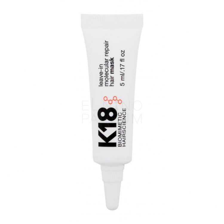 K18 Molecular Repair Leave-In Hair Mask Maska do włosów dla kobiet 5 ml