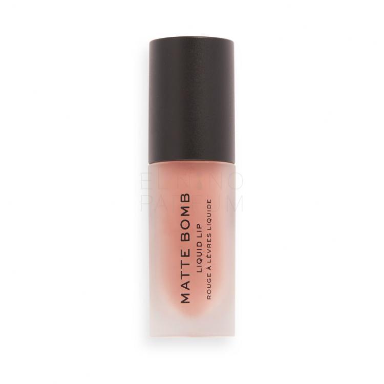 Makeup Revolution London Matte Bomb Pomadka dla kobiet 4,6 ml Odcień Delicate Brown