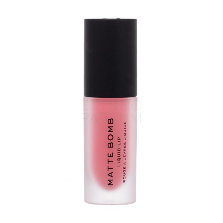 Makeup Revolution London Matte Bomb Pomadka dla kobiet 4,6 ml Odcień Coral Cheer