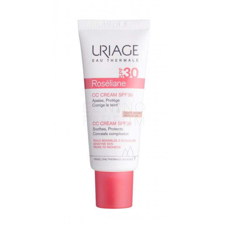 Uriage Roséliane CC Cream SPF30 Krem CC dla kobiet 40 ml Odcień Medium Tint