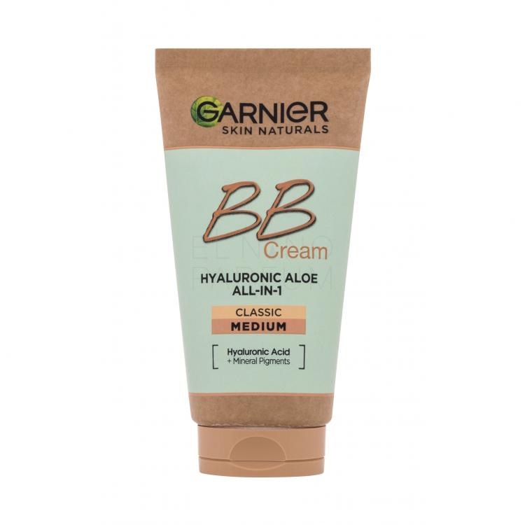 Garnier Skin Naturals BB Cream Hyaluronic Aloe All-In-1 Krem BB dla kobiet 50 ml Odcień Medium