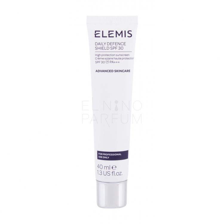 Elemis Advanced Skincare Daily Defence Shield SPF30 Preparat do opalania twarzy dla kobiet 40 ml tester