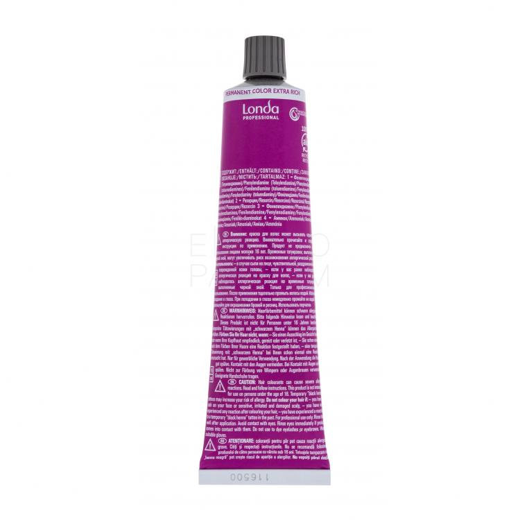 Londa Professional Permanent Colour Extra Rich Cream Farba do włosów dla kobiet 60 ml Odcień 3/0 Uszkodzone pudełko