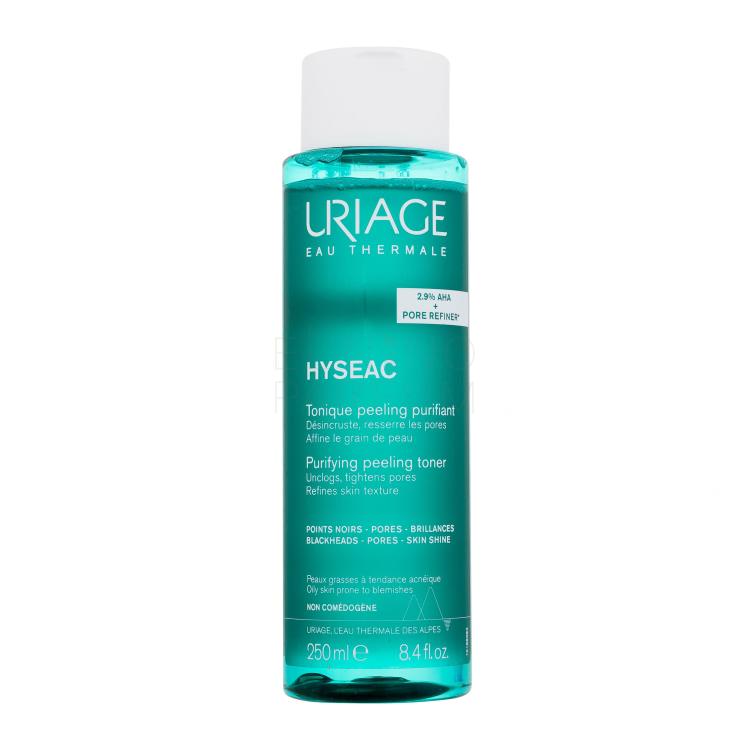 Uriage Hyséac Purifying Peeling Toner Wody i spreje do twarzy 250 ml