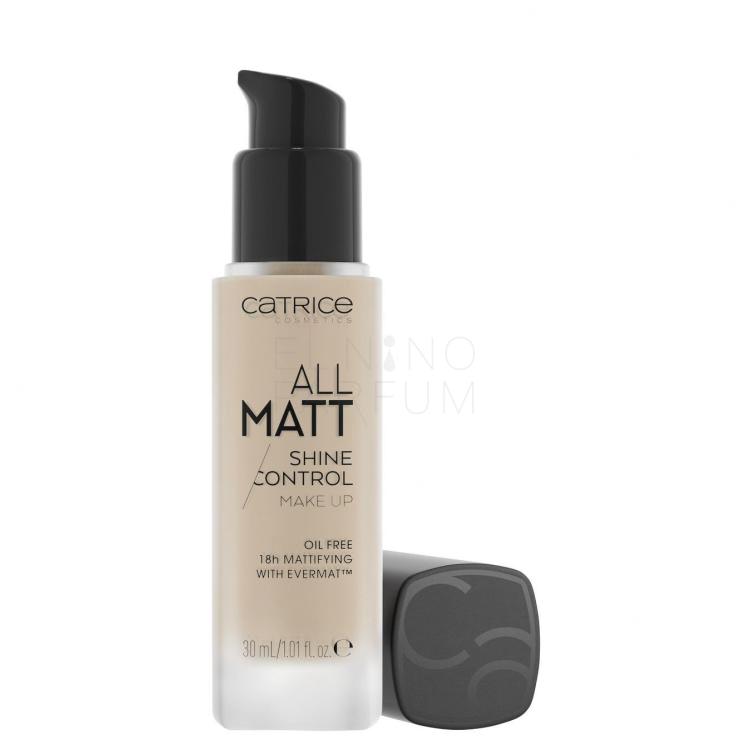 Catrice All Matt Podkład dla kobiet 30 ml Odcień 015 C Cool Vanilla Beige