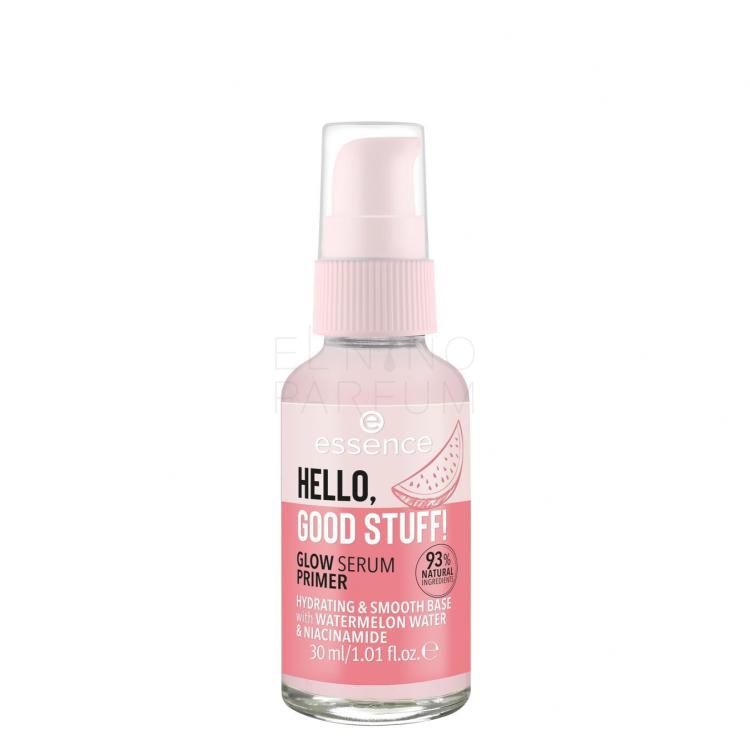 Essence Hello, Good Stuff! Glow Serum Primer Baza pod makijaż dla kobiet 30 ml