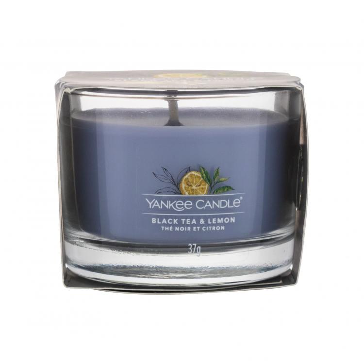 Yankee Candle Black Tea &amp; Lemon Świeczka zapachowa 37 g