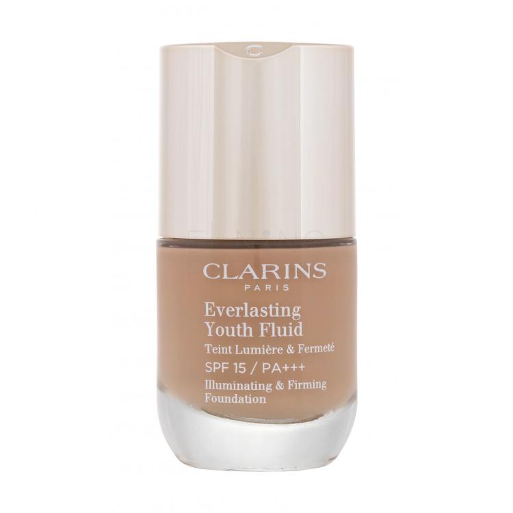 Clarins Everlasting Youth Fluid SPF15 Podkład dla kobiet 30 ml Odcień 112.3 Sandalwood